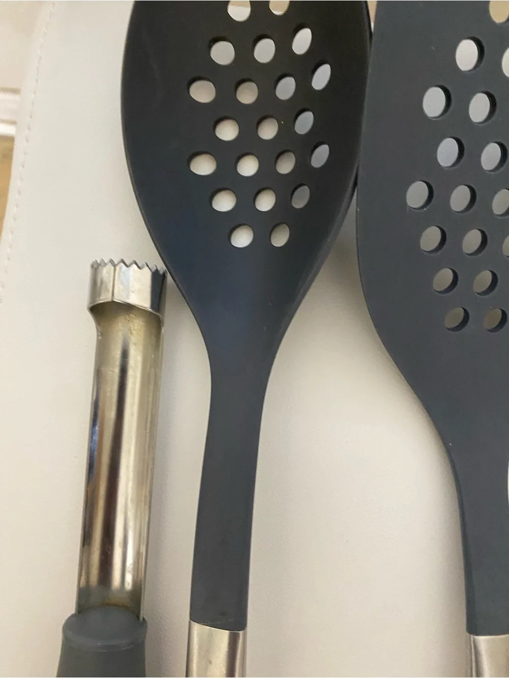 Williams Sonoma Nonstick Kitchen Utensil Set & Corer Lot Stainless Steel 4 Piece